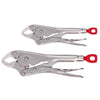 Milwaukee Forged Alloy Steel Locking Pliers Set