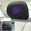 Kansas State University Embroidered Head Rest Cover Set - 2 Pieces