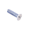 Gardner Bender White Metal Wall Plate Screws 10 pk