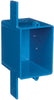 Carlon 16 cu in Rectangle PVC Outlet Box Blue