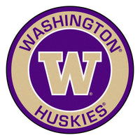 University of Washington Roundel Rug - 27in. Diameter