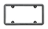 WeatherTech Black Polycarbonate License Plate Bumper Frame