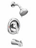 Moen Adler 1-Handle Chrome Tub and Shower Faucet