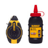 DeWalt 4 oz Red Chalk and Reel Set 100 ft. Black/Yellow