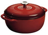 Lodge Cast Iron Dutch Oven 10.5 in. 6 qt Red