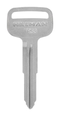 Hillman Automotive Key Blank TR53 Double  For Toyota (Pack of 10).