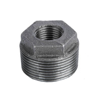 STZ Industries 1-1/4 in. MIP each X 1/2 in. D FIP Black Malleable Iron Hex Bushing