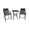 Living Accents Seabrook 3 pc Steel Bistro Set