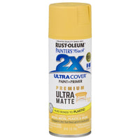 Rust-Oleum Painter's Touch 2X Ultra Cover Ultra Matte Golden Leaf Spray Paint 12 oz. (Pack of 6)