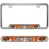 Oklahoma State University Embossed License Plate Frame