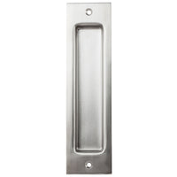 National Hardware 8 in. L Silver Stainless Steel Flush Pull