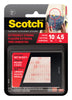 Scotch Small Foam Hook and Loop Fastener 3 in. L 2 pk