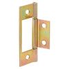 Prime-Line 3 in. L Brass-Plated Door Hinge 2 pk