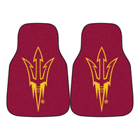 Arizona State University Carpet Car Mat Set - 2 Pieces