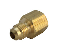 JMF 3/8 in. Flare x 1/2 in. Dia. Female Brass Adapter (Pack of 10)