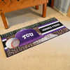 Texas Christian University Baseball Runner Rug - 30in. x 72in.