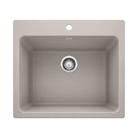 Liven Dual Mount Laundry Sink  - Truffle