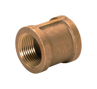 JMF Company 1-1/4 in. Female X 3/4 in. D FPT Brass Coupling