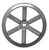 Chicago Die Cast 8 in. D Zinc Single V Grooved Pulley