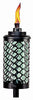 TIKI Convertible Blue Glass 65 in. Honeycomb Outdoor Torch 1 pc