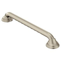 BRUSHED NICKEL 36" DESIGNER GRAB BAR