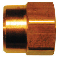 JMF Brass 3/4 in. Dia. x 1/2 in. Dia. Adapter Yellow 1 pk (Pack of 5)