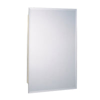 Zenith Products 26 in. H X 16 in. W X 4-1/2 in. D Rectangle Medicine Cabinet/Mirror