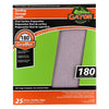 Gator CeraMax 11 in. L x 9 in. W 180 Grit Ceramic Sandpaper 1 pk (Pack of 25)