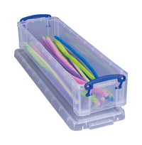 Really Useful Box 2-3/4 in. H X 3.9 in. W X 14 in. D Stackable Storage Box (Pack of 8).