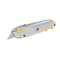 Stanley QuickChange 6-3/8 in. Retractable Utility Knife Gray 1 pk