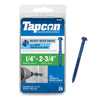 Tapcon 1/4 in. D X 2-3/4 in. L Steel Hex Head Concrete Screw Anchor 25 pk