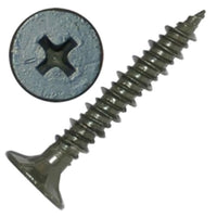 Grip-Rite No. 8  x 1-1/4 in. L Phillips Wafer Head Cement Board Screws 1 lb. 144 pk (Pack of 12)