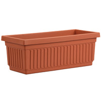 Akro Mils VNP30000E35 30" Clay Venetian Flower Boxes (Pack of 6)