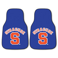 Syracuse University Wordmark Carpet Car Mat Set - 2 Pieces