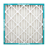 AAF Flanders 24 in. W X 12 in. H X 1 in. D 8 MERV Pleated Air Filter (Pack of 12)