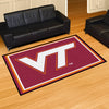 Virginia Tech 5ft. x 8 ft. Plush Area Rug