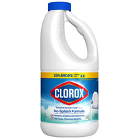 Clorox Splash-Less Clean Linen Scent Bleach 40 oz (Pack of 6)