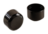 Shepherd Hardware Plastic Leg Tip Black Round 4 pk