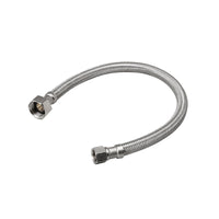 BK Products ProLine 1/2 in. Compression X 1/2 in. D FIP 20 in. Braided Stainless Steel Faucet Supply