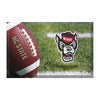 North Carolina State University Wolfpack Rubber Scraper Door Mat