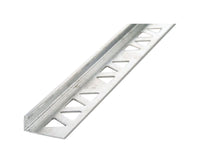 M-D 1/2 in. H X 96 in. L Prefinished Silver Aluminum Tile Edge