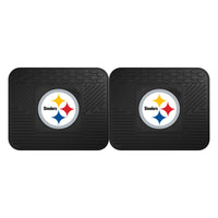 NFL - Pittsburgh Steelers Back Seat Car Mats - 2 Piece Set