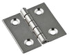 National Hardware 1 in. L Satin Nickel Door Hinge 4 pk