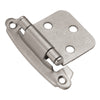 Hickory Hardware 2-5/8 in. L Satin Nickel Self Closing Hinge 20 pk