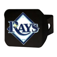 MLB - Tampa Bay Rays Black Metal Hitch Cover - 3D Color Emblem