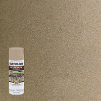 Rust-Oleum Desert Bisque Textured Spray Paint 4 to 8 sq. ft. Coverage, 12 oz. (Pack of 6)