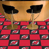 NHL - New Jersey Devils Team Carpet Tiles - 45 Sq Ft.