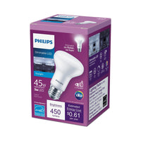 Philips R20 E26 (Medium) LED Floodlight Bulb Daylight 45 Watt Equivalence 1 pk