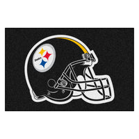 NFL - Pittsburgh Steelers Helmet Rug - 19in. x 30in.