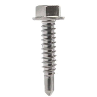 Grip-Rite Pro-Twist No. 10 Sizes X 2 in. L Hex Hex Head Screws w/Washers 1 lb